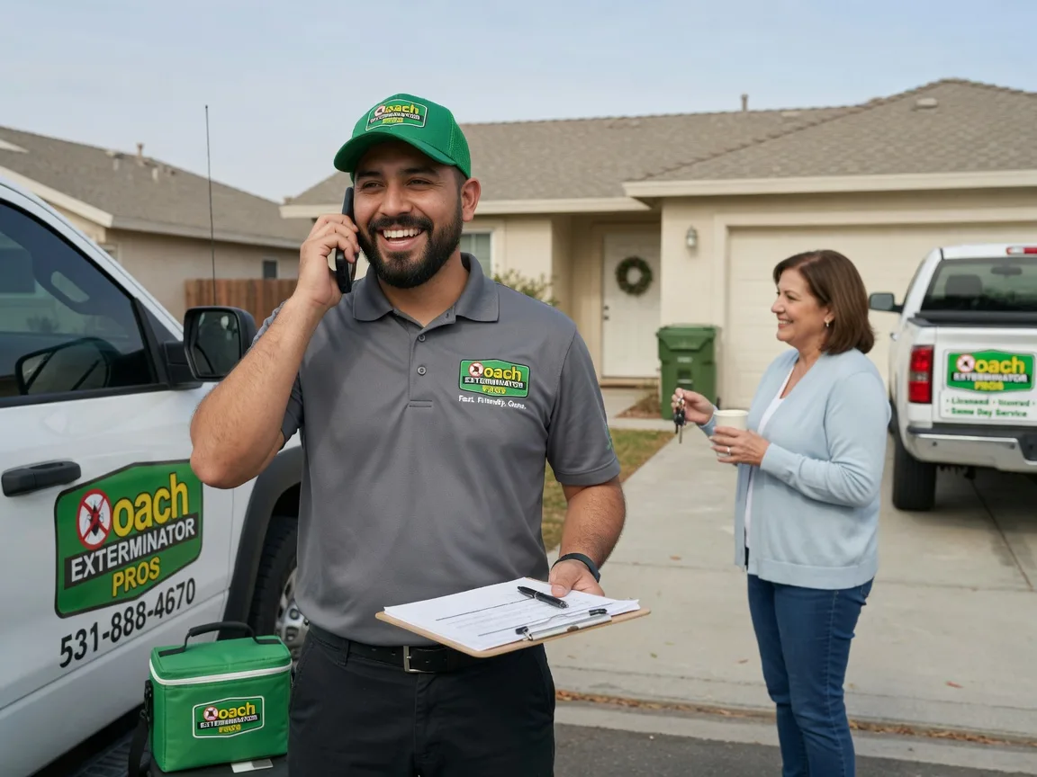 Pest Control Roach Exterminator Palestine, OH FAQs